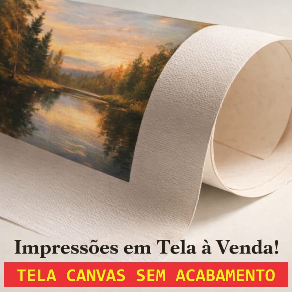 Tela Canvas Personalizada Sob Medida | Impressão de Foto HD | Envie Sua Imagem | Decoração