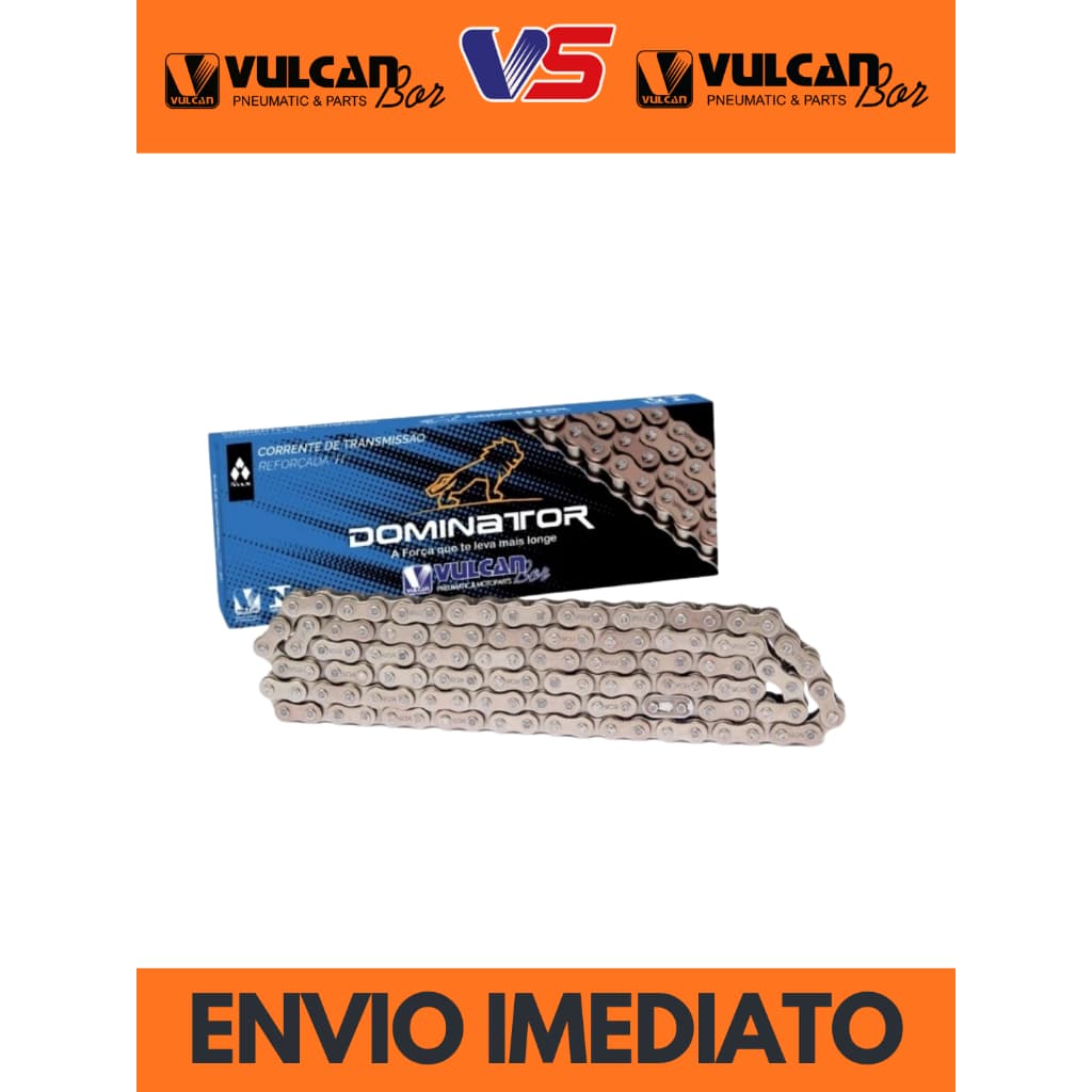 Corrente Reforçada 428HX-118L CG 150/160 YBR 125 Factor Riva