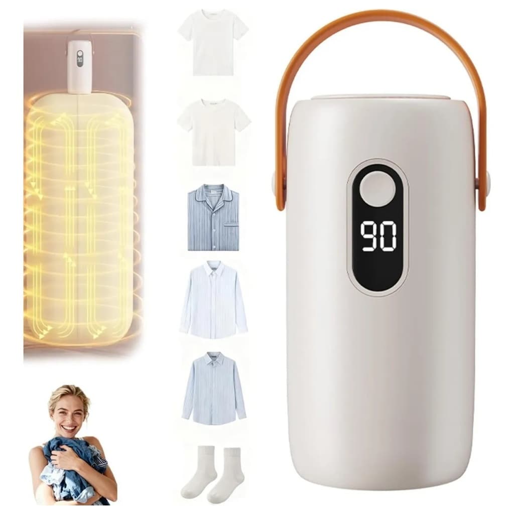 Mini Secadora De Roupas Portátil Elétrica Cortina Secador