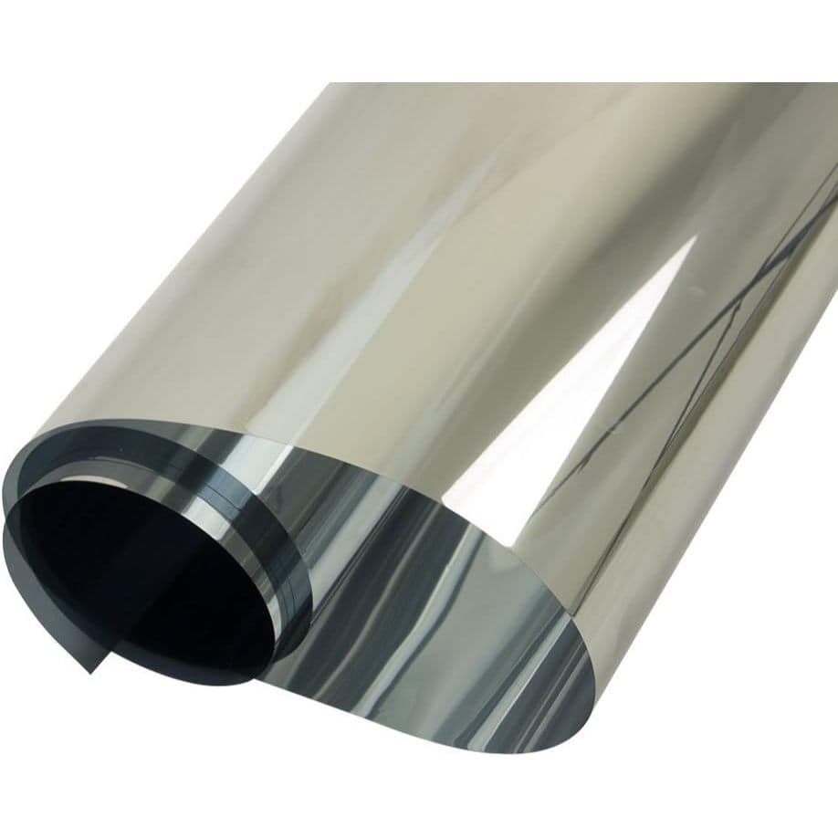 Película Insulfilm Profissional Prata Espelhada e Prata/Fumê Silverblack G5 0,75m x 6,00m