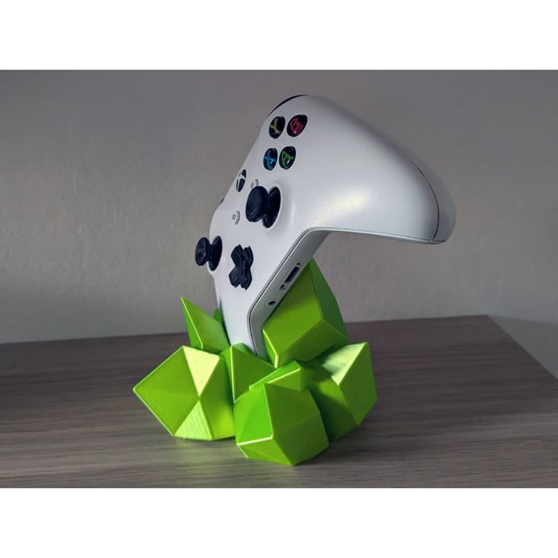 Suporte de Controle Xbox em Forma de Cristal – Elegância e Gamer Style no Seu Setup! 🎮🔥