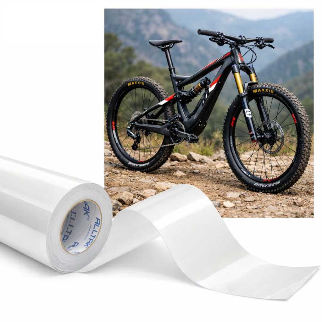 Adesivo Protetor Ppf Bike Película Transparente 1,38 X 0,07m - Profissional