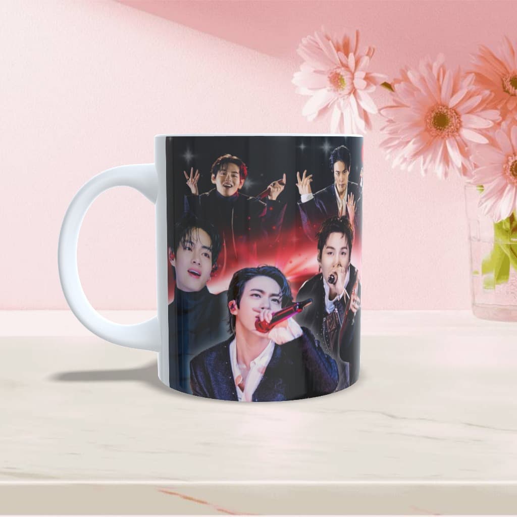 Caneca Bts Todos Juntos tour Arirang ~ Comeback BTS ~ Bts