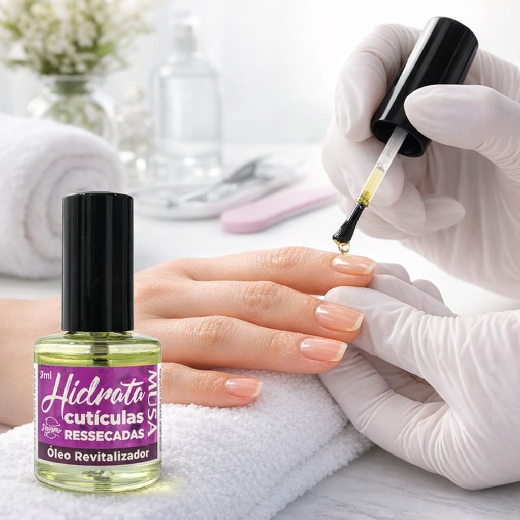 Óleo Para Cutículas Ressecadas Musa 7ml – Revitalizador Nutritivo Profissional