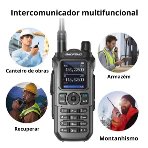 Radio Dual Band Baofeng UV-21M Walktalk Pronta Entrega lm tech store
