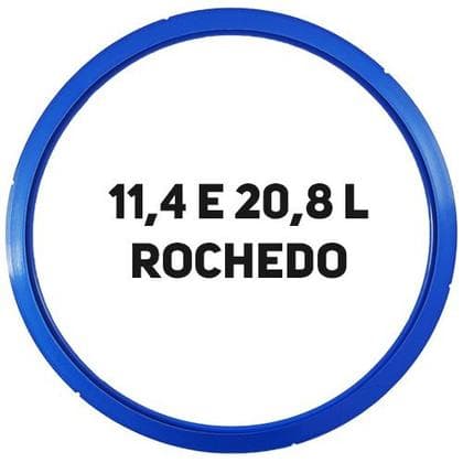 Borracha Panela De Pressão Rochedo 11, e 20,8 Lts Com Pique