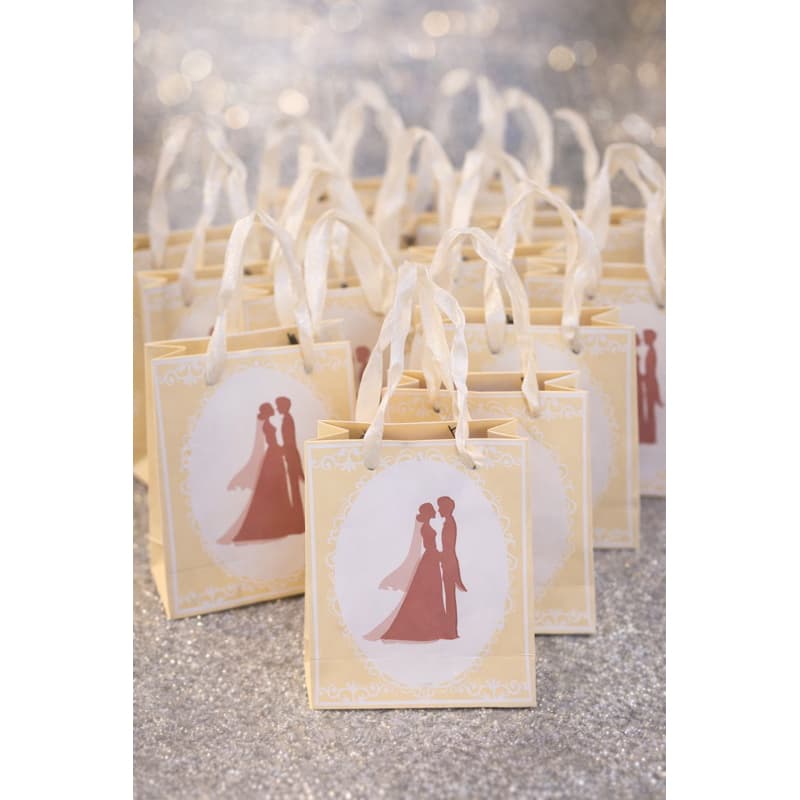 12 SACOLINHA PARA LEMBRANCINHA DE CASAMENTO