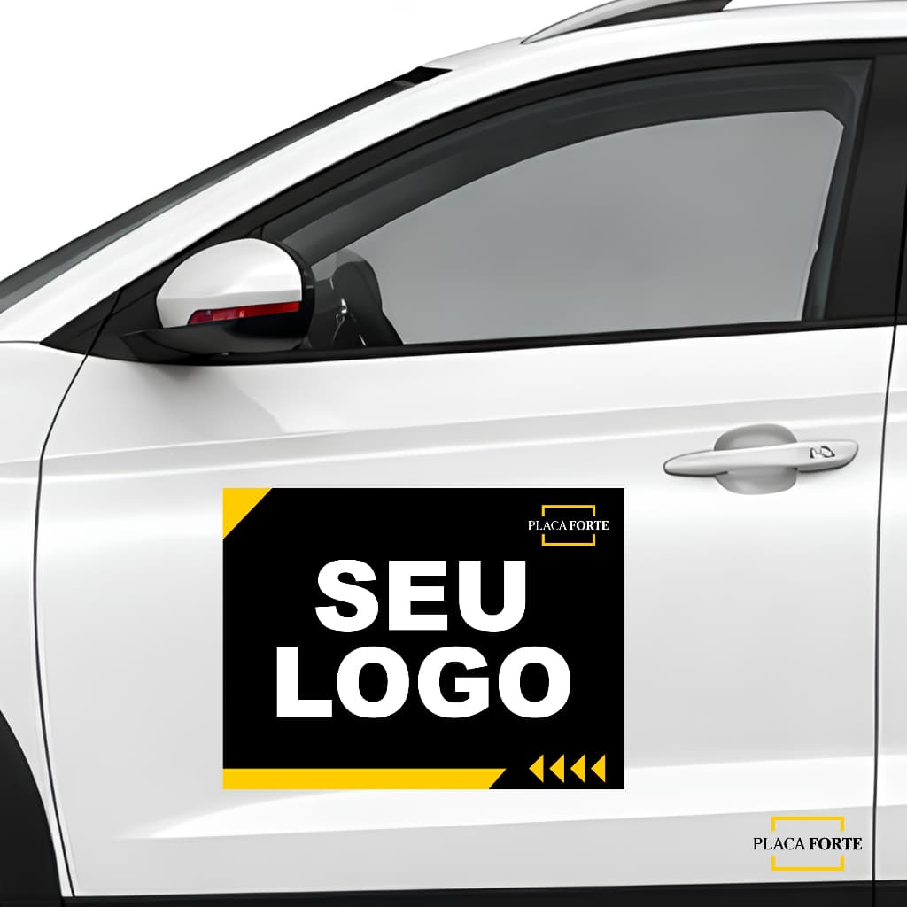 Ímãs Para Carro Van Caminhão Manta Magnética Personalizada com Logo 0,8mm Várias Medidas