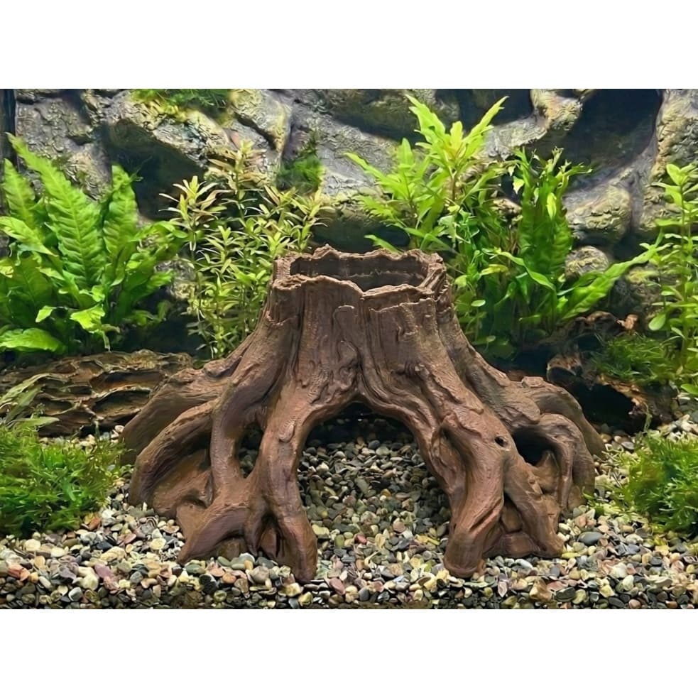 Enfeite Tronco Caverna para Aquário – Esconderijo Realista para Peixes