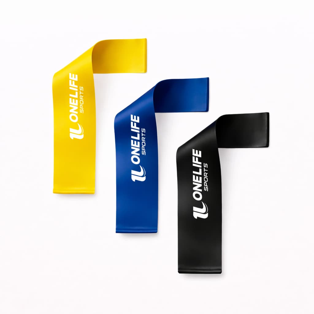 Kit Mini Band 3 Intensidades Leve Médio Forte One Life Sports | Treino Funcional e Fitness
