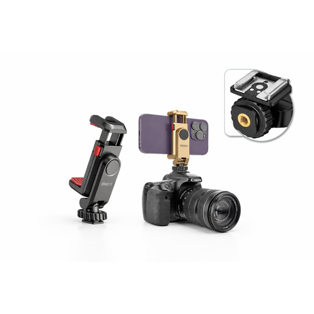 Suporte Celular para Câmera DSLR Sapata Universal Ajustável Profissional