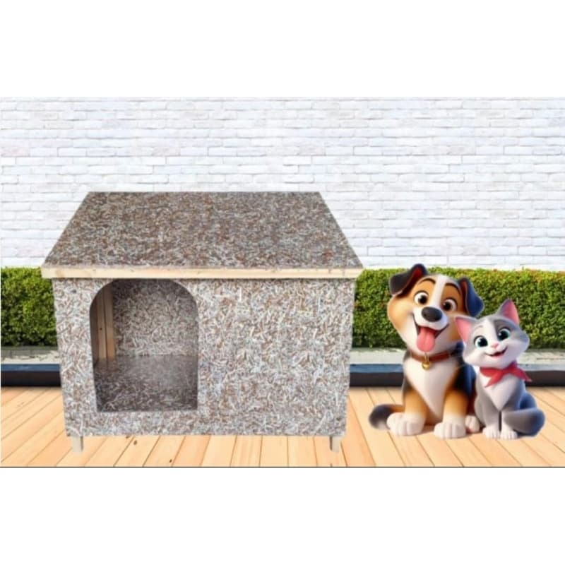 CASA CASINHA CACHORRO EDICULA ECOLÓGICA PARA CACHORRO PEQUENO E MEDIO