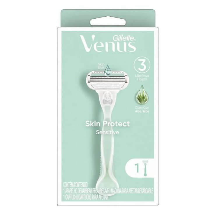 Aparelho de Depilar Gillette Venus Pele Sensível