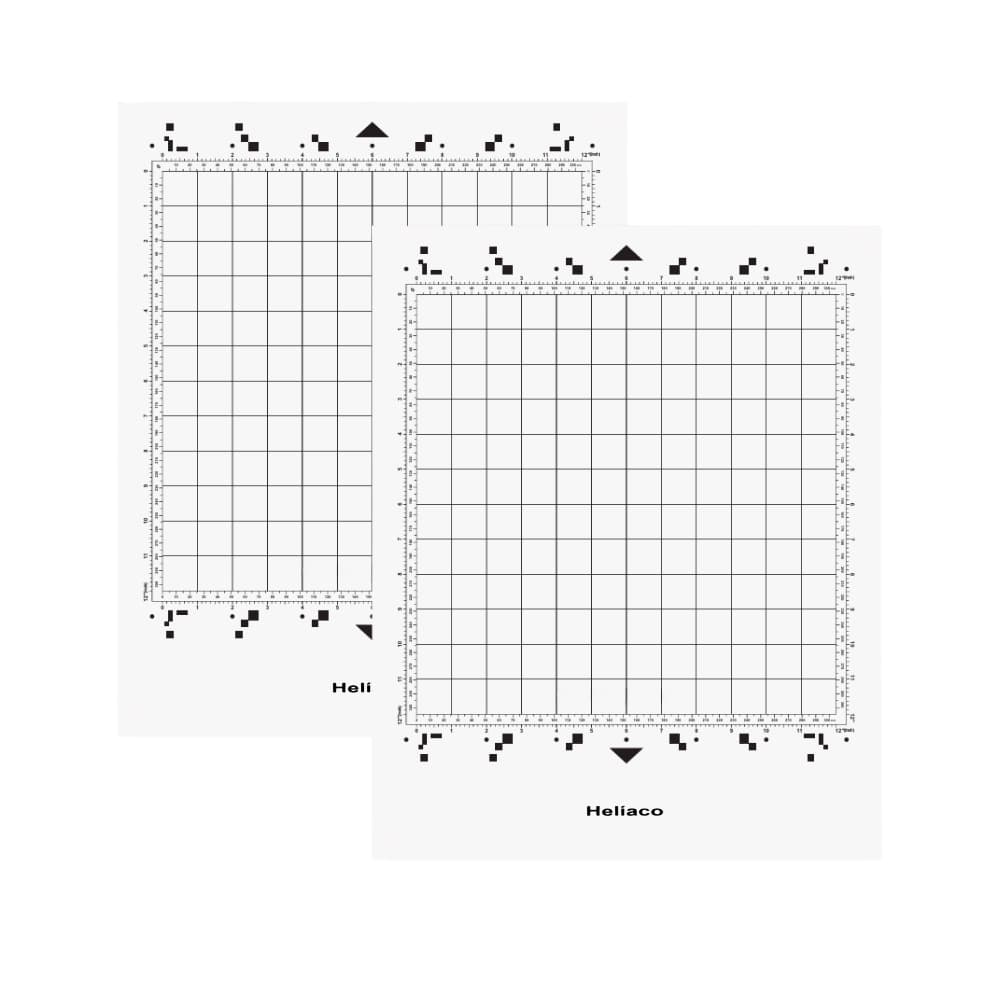 Kit 2 Bases De Corte Helíaco 30x30 Compatível Brother Sdx 85, 125, 225