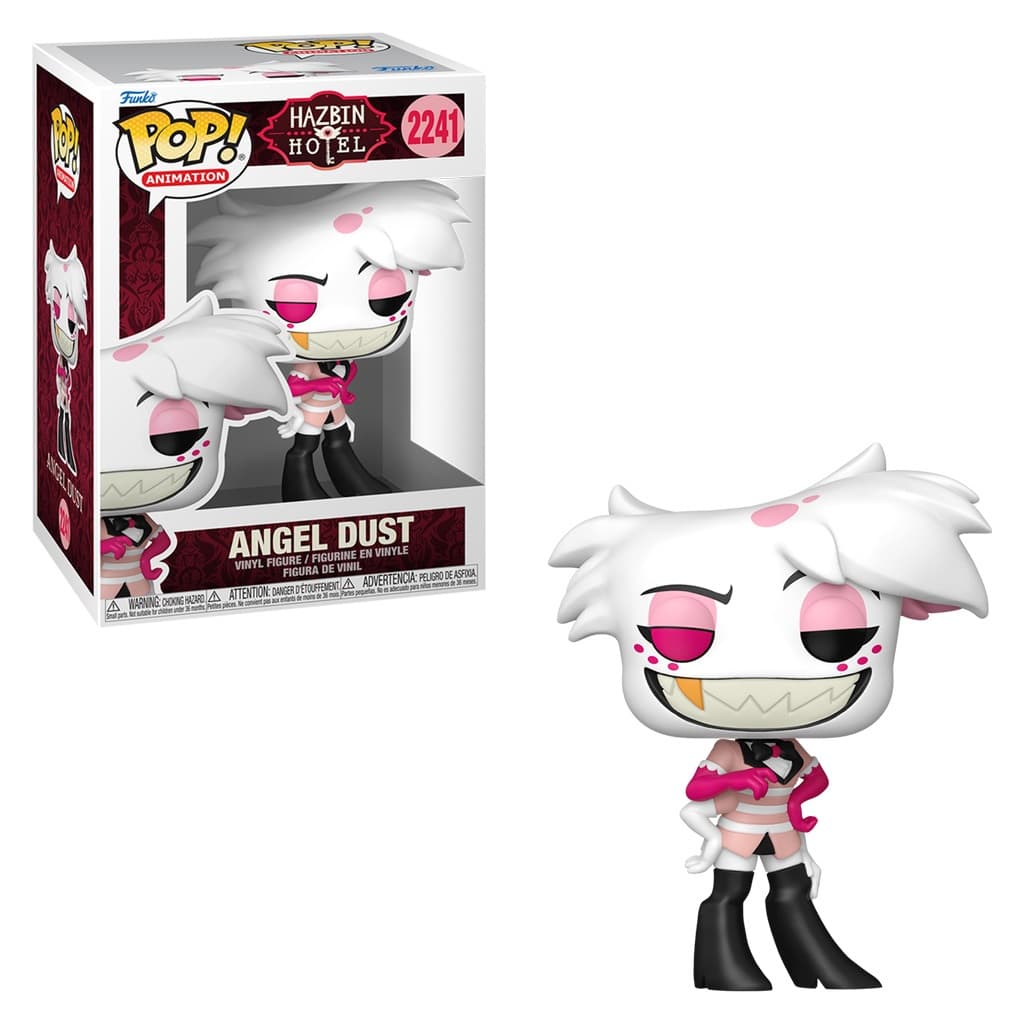 FUNKO POP HAZBIN HOTEL ANGEL DUST 2241 NOVO ORIGINAL