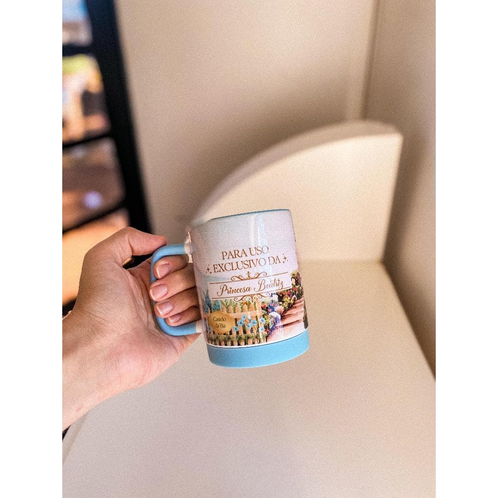 Caneca Infantil Personalizada com Nome Temas Fotos Frases