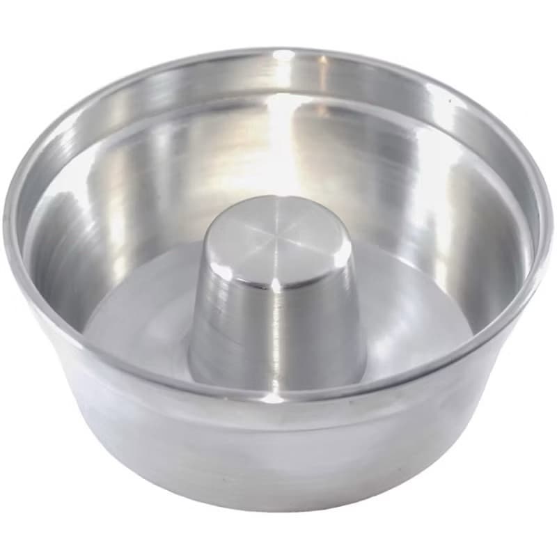 Forma Para Padaria Bolo Pudim N 28 cm Assadeira Grande com Cone em Aluminio