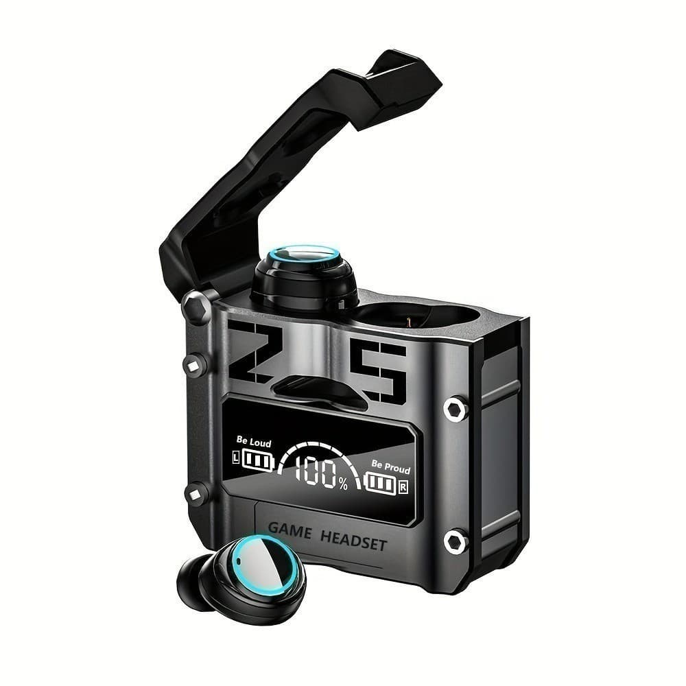 TWS M25 Fone De Ouvido bluetooth 5.3 Sem Fio Resistente a água Stereo Sports Earbuds LED Microphone OMINI