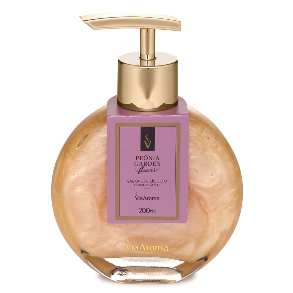 Sabonete Líquido Via Aroma Hidratante E Desodorante 200ml OFERTA!