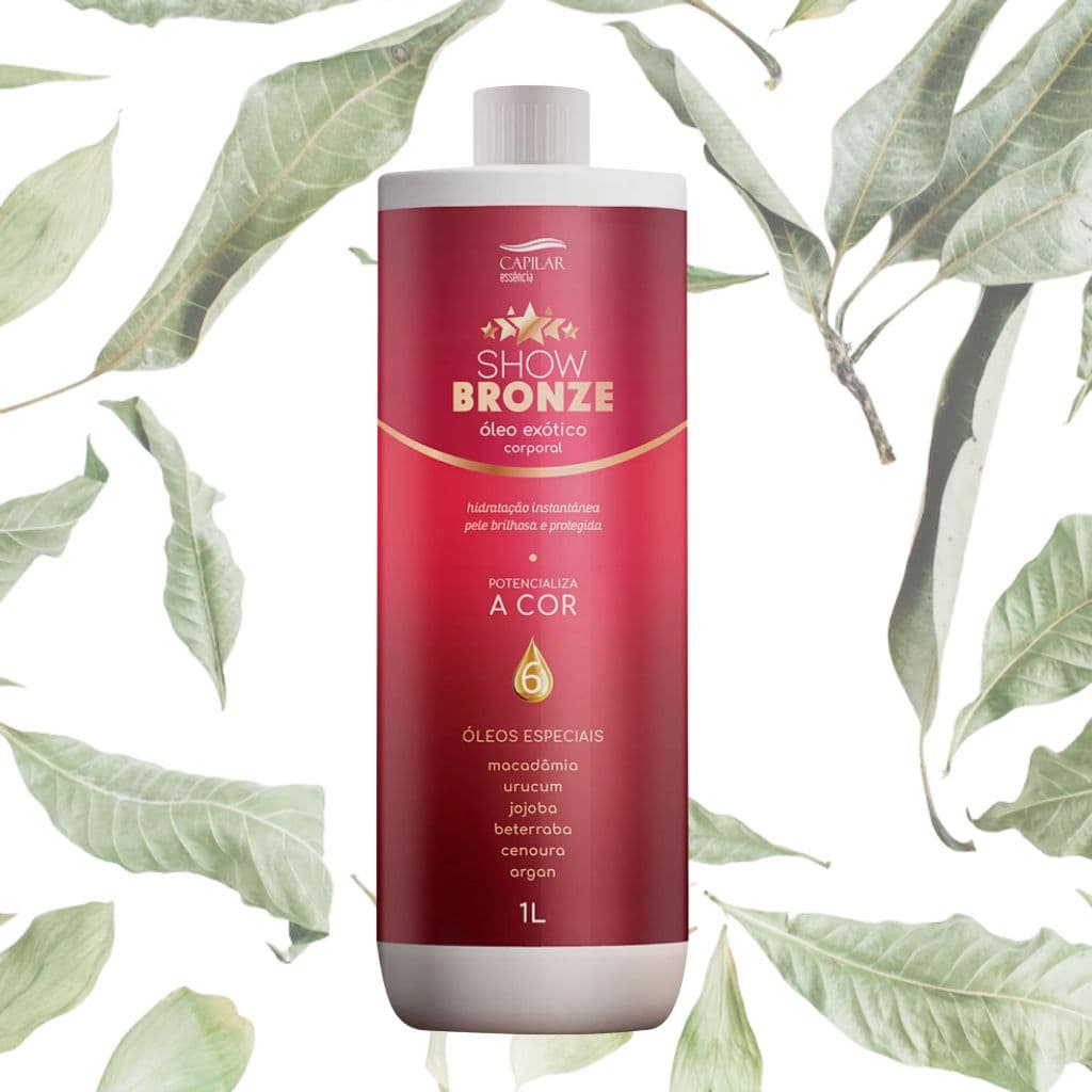 Óleo Exótico Corporal, Potencializa Cor Bronzeamento Capilar Essencia