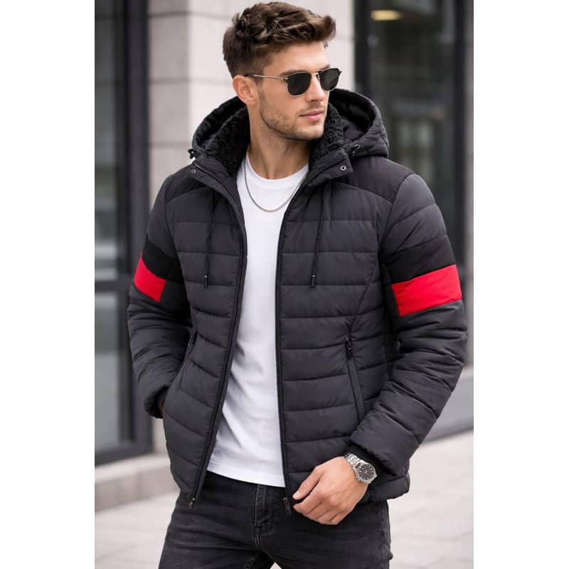 BOBOJACO/JAQUETA PARA FRIO/ MASCULINO Forrada com fone de ouvido Importado material grosssa h05