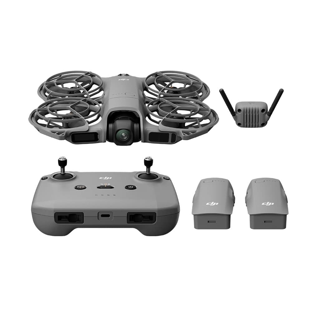 Drone Dji Neo 2 Fly More Combo Controle S/ Tela Br Cinza - DJI071