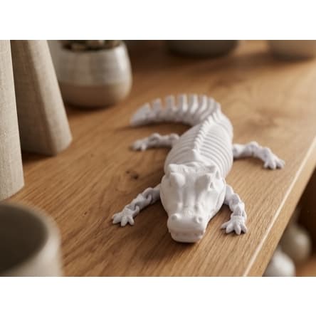 🐊 CROCODILO ESQUELETO ARTICULADO EM 3D: A FASCINANTE FUSÃO ENTRE ANATOMIA E MOVIMENTO!