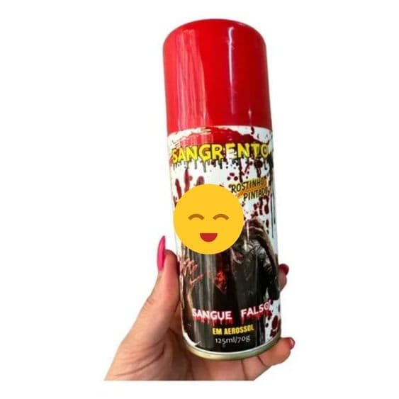 Sangue Falso Spray Sangrento Maquiagem Artística Halloween