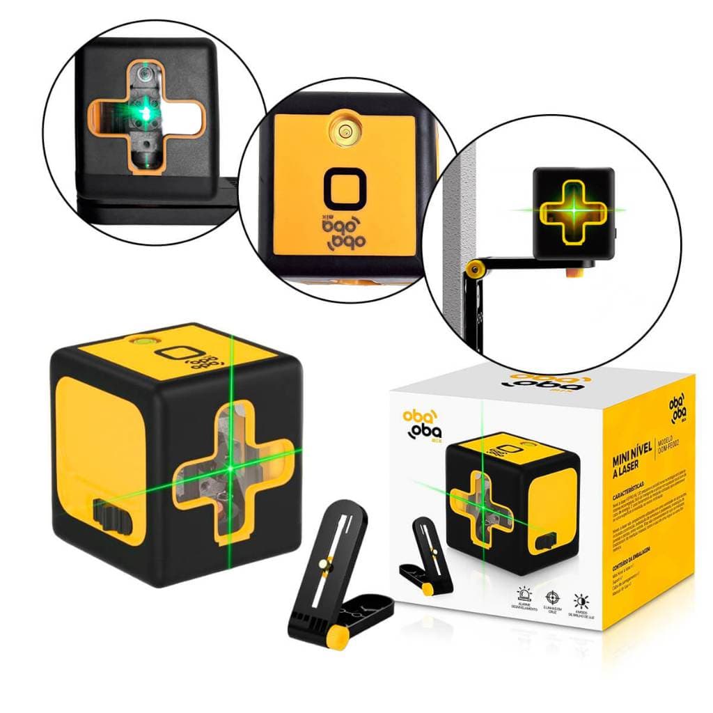 Mini Nivel a Laser Verde 20m Autonivelante Profissional