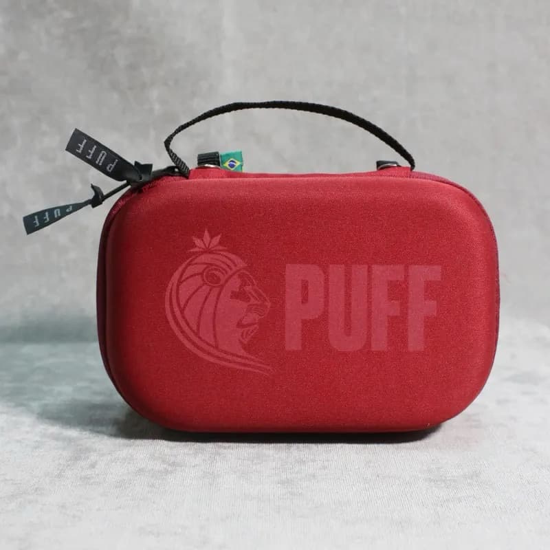 Case Puff Life Colors Vinho Modelo Pro – Premium, Compacta e Resistente | Original | Envio Rápido 🚀