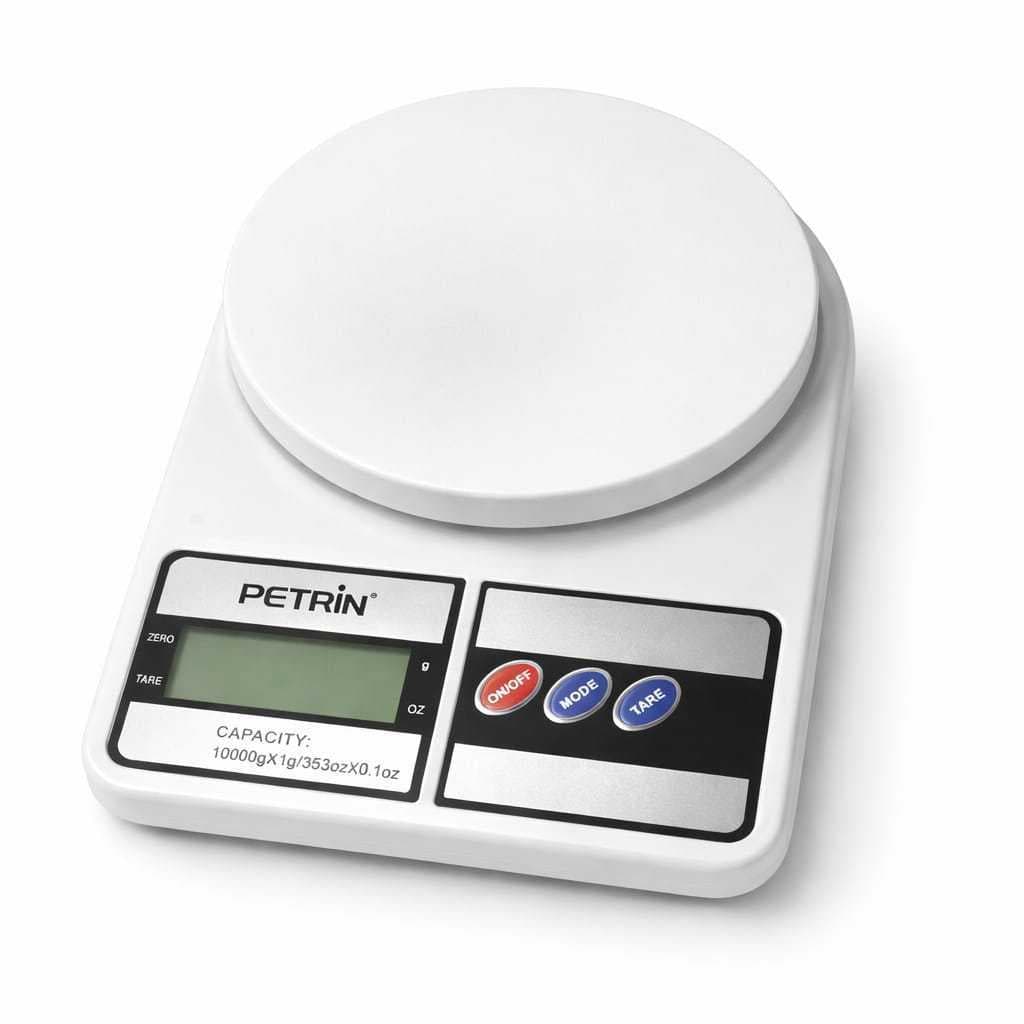 Balança de Cozinha - Balança digital 10kg com Precisão de 1g com 2 pilhas - balança