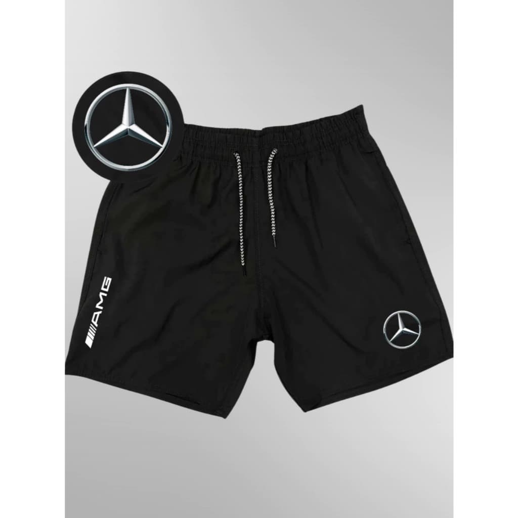 Short Masculino Tactel Bermuda Masculina 2 Bolsos Secagem Rápida Fina Leve Praia Academia Corrida