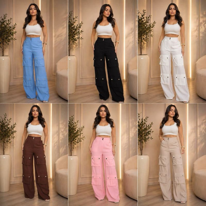 Calça Cargo 4 bolso Sensorial Marrante de alta qualidade