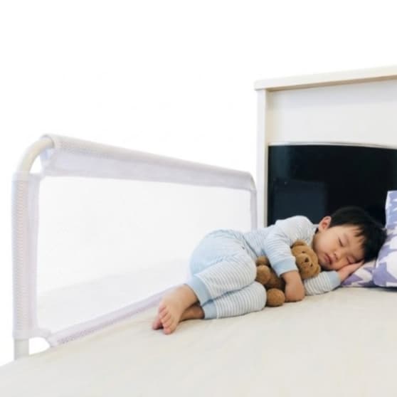 Grade de Cama com Tela e Aro para Fixação sob o Colchão Tela de Proteção Resistente e Prática