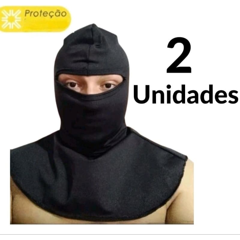 touca Balaclava Ninja UV Pescador Mascara Pesca Moto Proteção Frio e Vento Jardinagem
