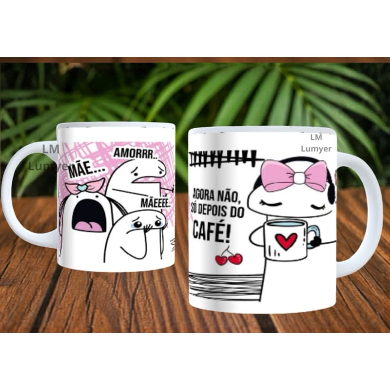 Caneca Dia das Mães Flork Frases de Mãe Personalizada Presente Criativo