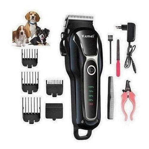 MáquinaParaTosar Cachorro ProfissionalPet De Corte Cabelo kemei km 1991 Aparadordepelos de Cachorro