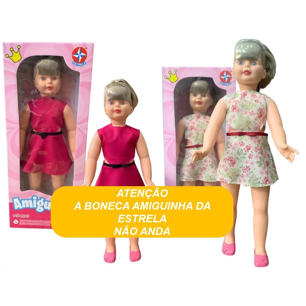 boneca amiguinha original estrela