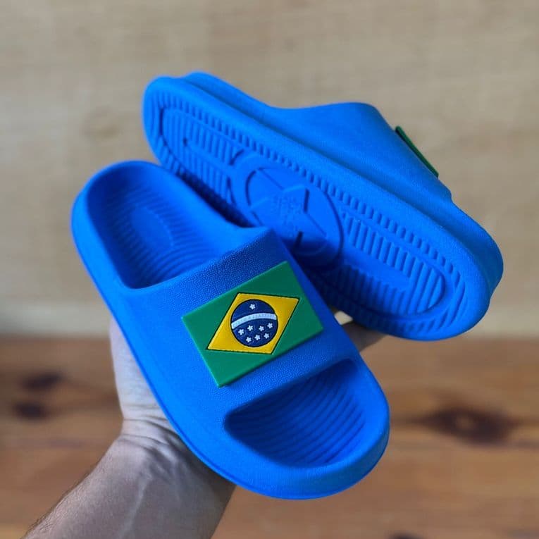 Chinelo Nuvem Kids Unissex Copa Brasil