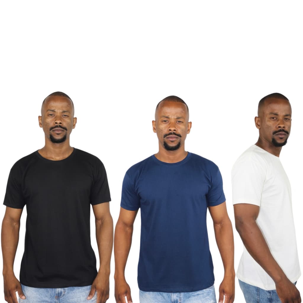kit 3 camisetas Masculina 100% Algodão fio 30.1 Premium | Envio no mesmo dia