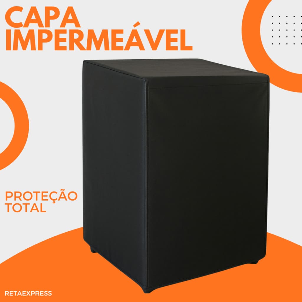 Capa Para Maquina Lavar lava E Seca Midea Samsung 12kg 13kg 14kg 15kg