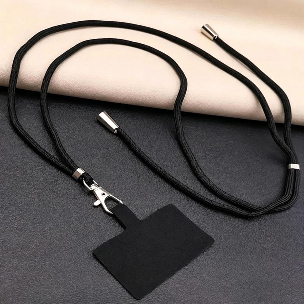 Cordão Para Celular Segurança Anti-queda Comprimento Ajustável Minimalista Nylon