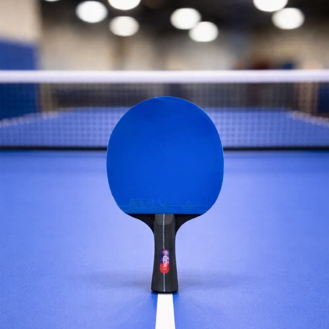Raquete LOKI Cabo Longo Aprovada ITTF Tenis de Mesa Ping Pong