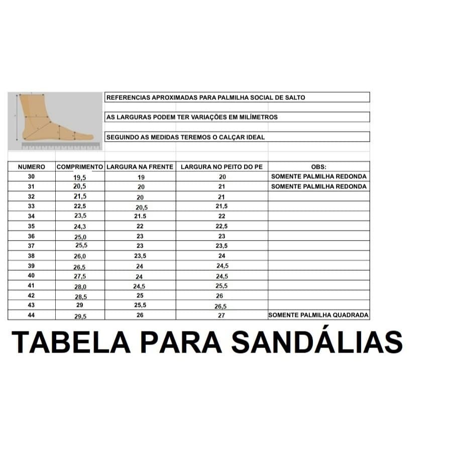TIRA DE SANDALIA