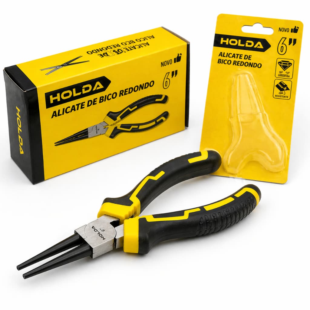 Alicate Bico Redondo Profissional