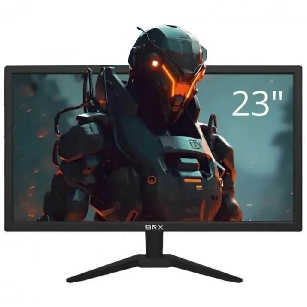 Monitor Gamer BRX 23" Full HD, 75Hz, 1.5ms, HDMI/VGA, Preto - MBRX23BK