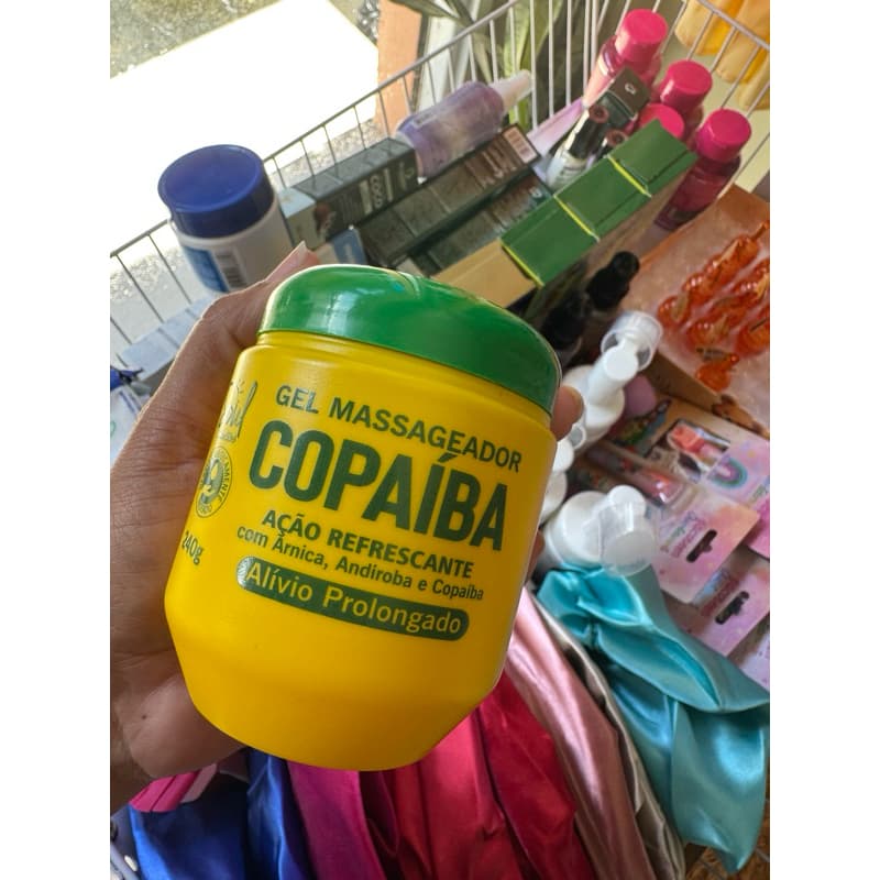 gel massageador copaiba