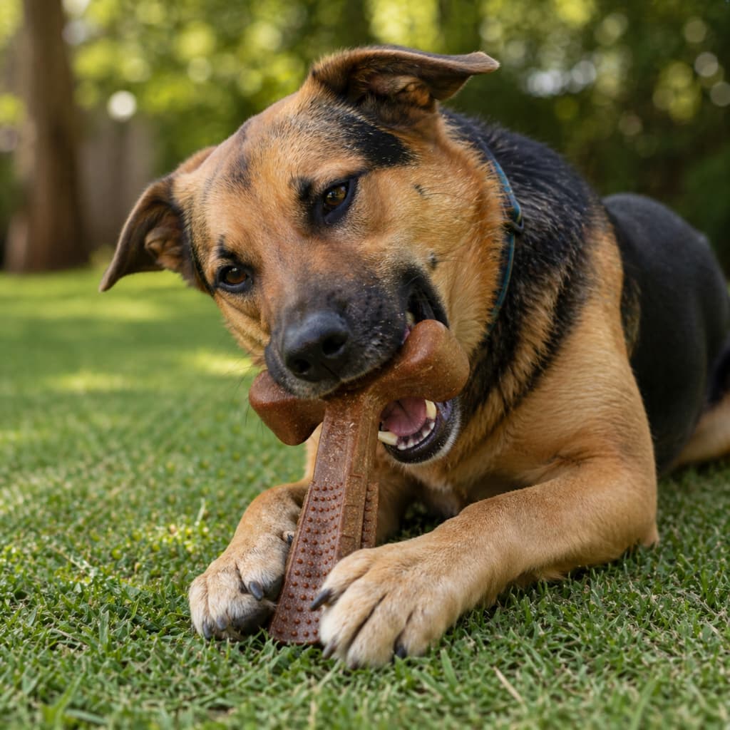 BiteBone Mordedor para Cachorro – Resistente com Fibra Natural