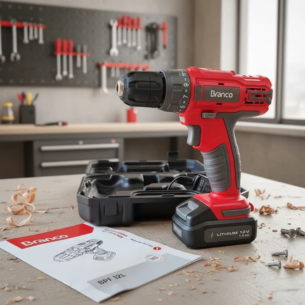 Furadeira Parafusadeira Bateria De Lítio 19 Níveis Torque