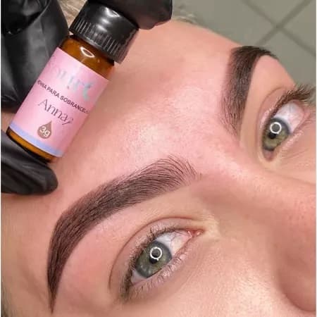 Henna para Sobrancelha SOURCIL 3g Profissional + Fixador 10ml - Designer Completo